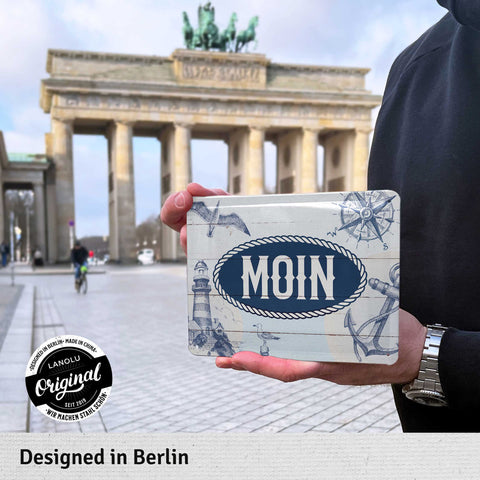 Blechschild Moin Maritim
