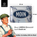 Blechschild Moin Maritim
