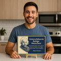 Ruhige Menschen Albert Einstein Blechschild