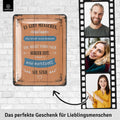Blechschild Wertvolle Menschen