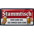 Blechschild Stammtisch Spruch