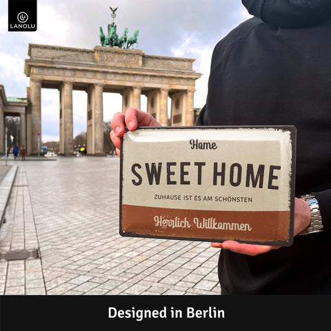Blechschild Sweet Home