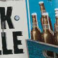 Tankstelle Bier Hängeschild