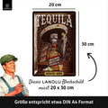 Blechschild Tequila Served here