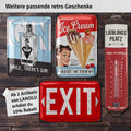 Blechschild To the Beach