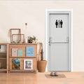 Toilettentür Tür Tapete Mann und Frau