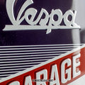 Vespa Garage Blechschild