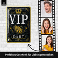 Blechschild VIP Dart