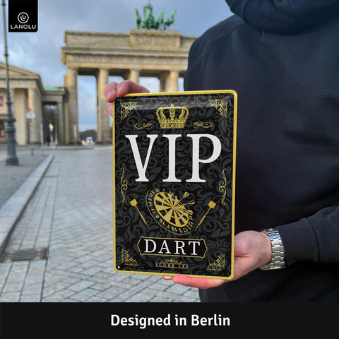 Blechschild VIP Dart