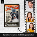 Blechschild Vorsicht kein Wachhund
