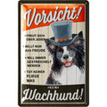 Blechschild Vorsicht kein Wachhund