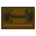 Weinlaube Blechschild