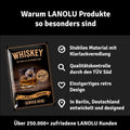 Blechschild Whiskey Glas