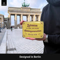 Blechschild Zuahuse Lieblingsmensch